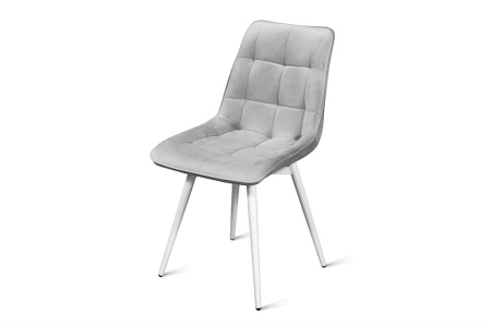 Стул B105-m (B105-m LIGHT GREY VL08, W)